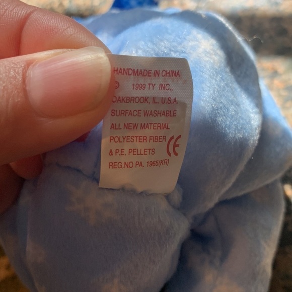 TY Beanie Baby - 1999 HOLIDAY TEDDY (8.5 inch) - Picture 6 of 6